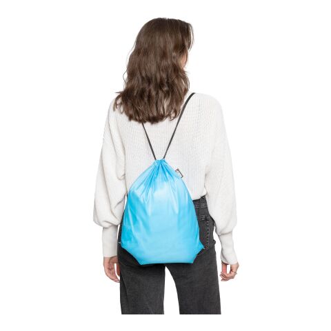 Sac à dos en polyester rPET 210D Calix bleu | sans marquage | non disponible | non disponible