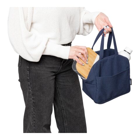 Sac isotherme en polycoton recyclé Elowen beige | sans marquage | non disponible | non disponible