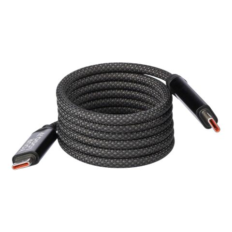 Câble de charge et de transfert en nylon 60 W Janet noir | sans marquage | non disponible | non disponible