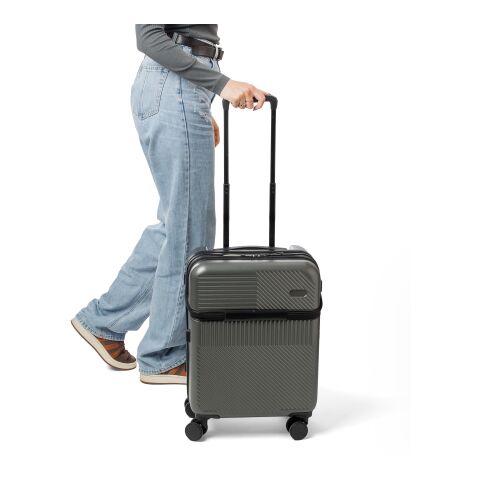 Trolley avec coque rigide en ABS Ulf gris foncé | sans marquage | non disponible | non disponible