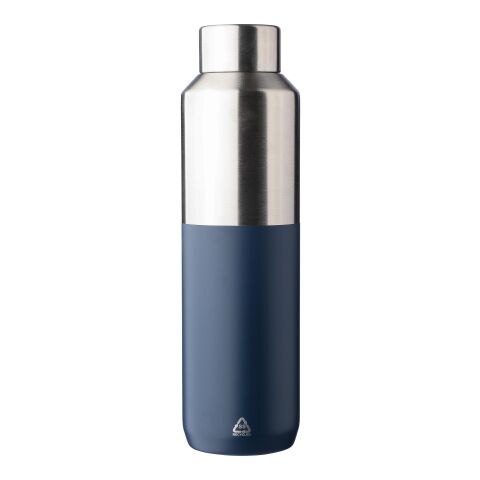Botella termo de acero inox. reciclado (600 ml) Esen bleu | sans marquage | non disponible | non disponible