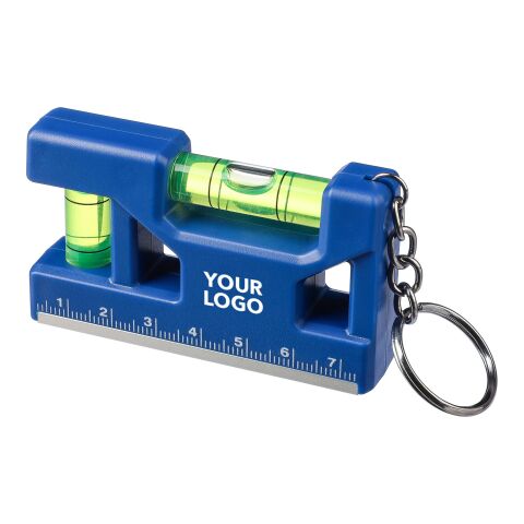 Llavero con nivel de ABS reciclado Indira gris | sans marquage | non disponible | non disponible