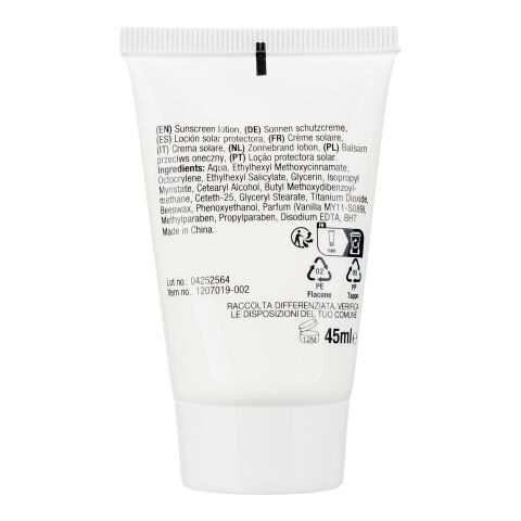 Crème solaire SPF30 Maelis blanc | sans marquage | non disponible | non disponible