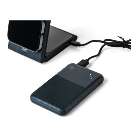 Power bank en ABS recyclé Tavi noir | sans marquage | non disponible | non disponible