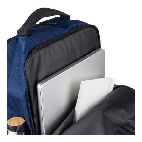 Sac à dos Ocean Bound en polyester rPET 300) Tova bleu | sans marquage | non disponible | non disponible