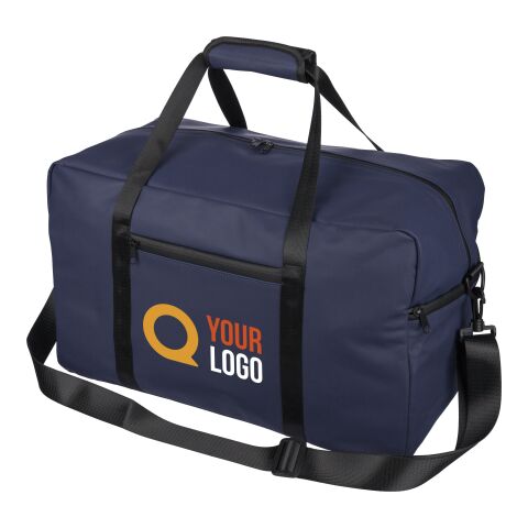 Sac de sport en PU recyclé Mirae bleu | sans marquage