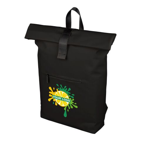 Sac à dos en PU recyclé Naiya bleu | sans marquage