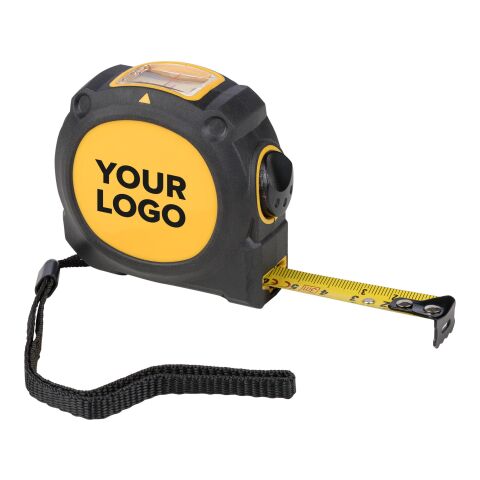 Mètre-ruban ABS et TPR Rina jaune | sans marquage