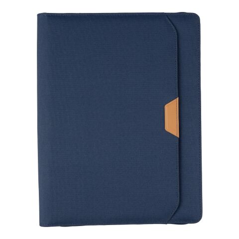 Conférencier A4 zippé en rPET Jasmin noir | sans marquage | non disponible | non disponible