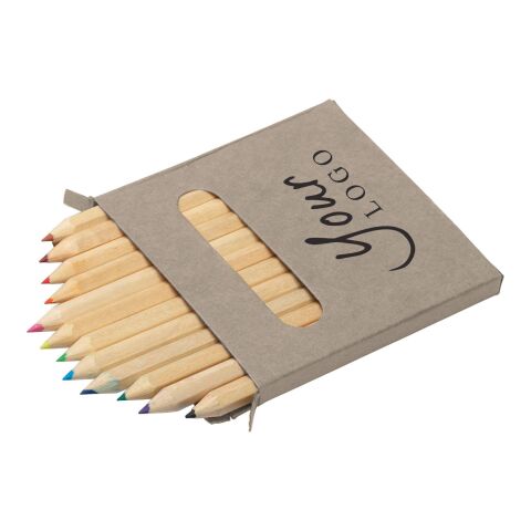 Set de 12 crayons Devin gris | sans marquage | non disponible | non disponible