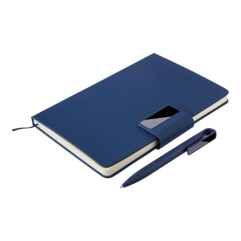 Coffret cadeau de bureau en carton Roan bleu | sans marquage | non disponible | non disponible