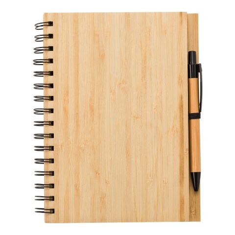Carnet de notes en bambou Carmen marron | sans marquage | non disponible | non disponible