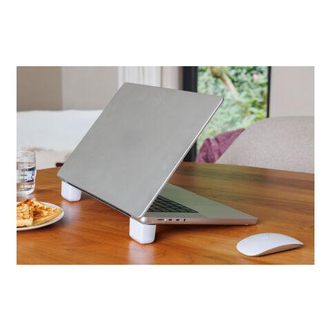 Support pour ordinateur portable Bloqo | Recyclé blanc