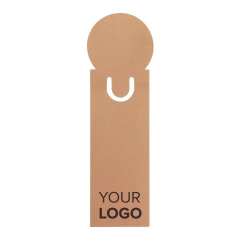 Marque-page Clay | Carton recyclé marron