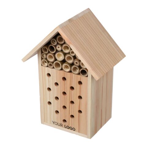 Maison à abeilles Fahim | Bois recyclé marron