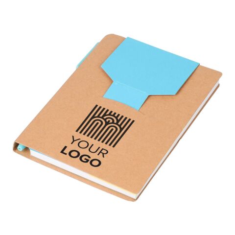 Carnet Quillo | Carton recyclé | A6 | Uni bleu clair