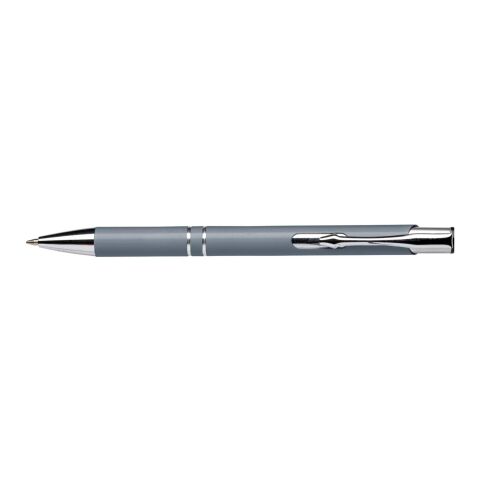 Stylo bille en aluminium gris