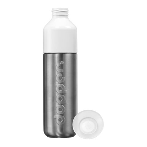 Dopper Solid Steel 490 ml argent/blanc