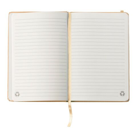 Carnet A5 en carton recyclé Gianni beige