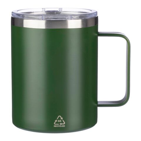 Mug double paroi en acier inoxydable Renate gris