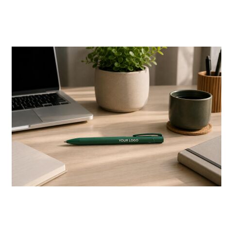 Stylo bille en aluminium recyclé Gladys vert