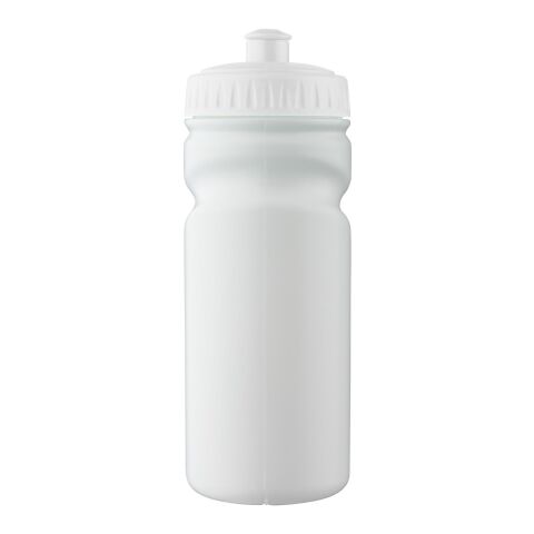 Gourde de sport en plastique recyclable - 500 ml blanc