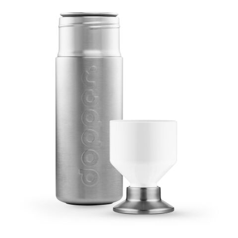 Dopper Steel | 800 ml argent/blanc