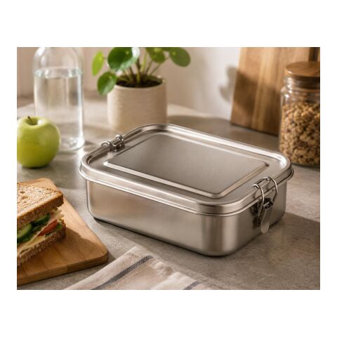 Lunch box en acier inoxydable Kasen argent