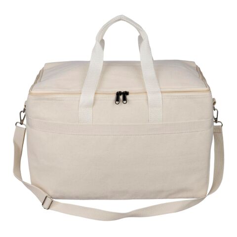 Sac isotherme en polycoton recyclé 330 g/m2 Luz beige