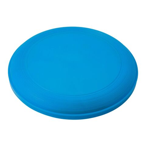 Frisbee en plastique d'un diamètre de 21 cm. bleu