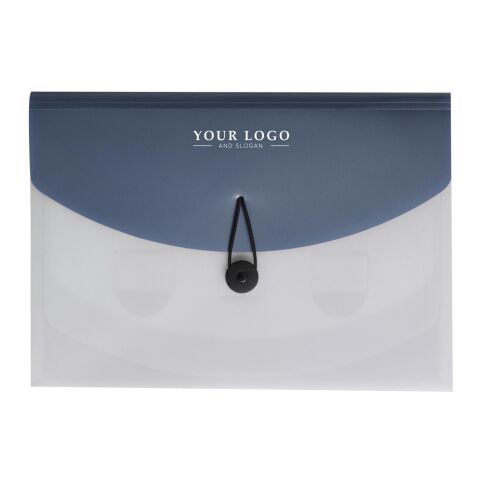 Pochette format A4 en PP bleu clair
