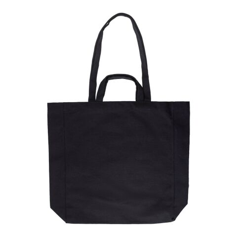 Sac shopping en coton recyclé Bennett noir