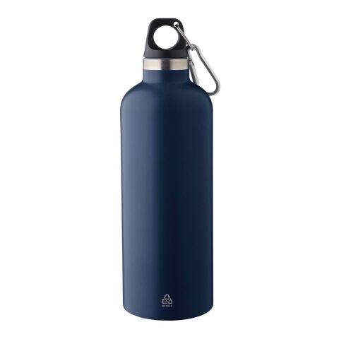 Gourde double paroi de 500 ml en acier inoxydable recyclé Lysandra bleu