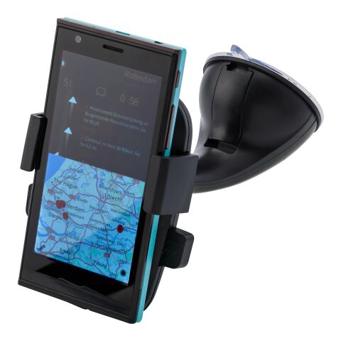 Support de téléphone pour voiture équipé. noir | sans marquage | non disponible | non disponible