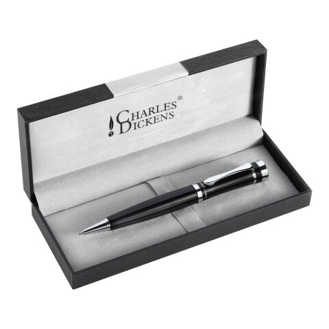 Stylo bille Charles Dickens® Rochester noir | sans marquage | non disponible | non disponible