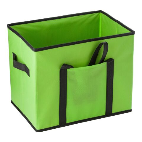 Organiseur pliable de voiture vert lime | sans marquage | non disponible | non disponible