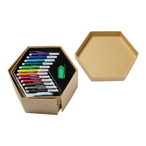 Set à dessin de 56 pièces marron | sans marquage | non disponible | non disponible