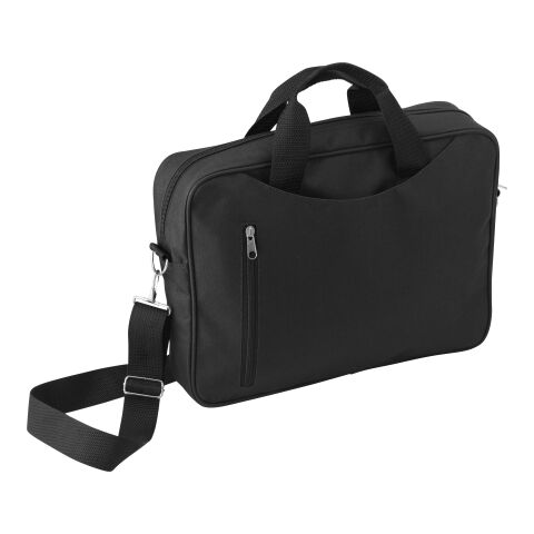 Sacoche ordinateur en polyester noir | sans marquage | non disponible | non disponible