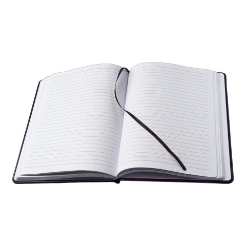 Carnet de note noir A5 - pages lignées noir | sans marquage | non disponible | non disponible