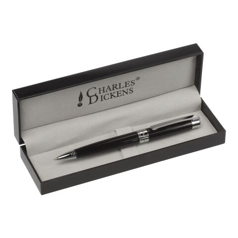 Stylo bille Charles Dickens® Troja noir | sans marquage | non disponible | non disponible