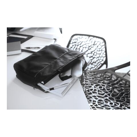 Sacoche congrès en polyester noir | sans marquage | non disponible | non disponible