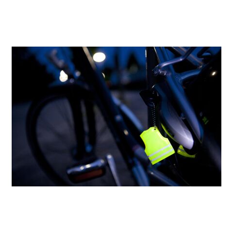 Porte-clés &#039;gilet&#039; jaune | sans marquage | non disponible | non disponible