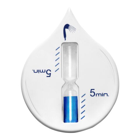 Sablier de douche blanc | sans marquage | non disponible | non disponible