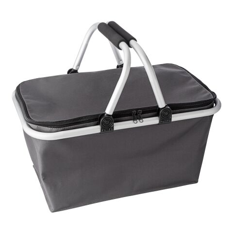 Panier pliable en polyester bleu cobalt | sans marquage | non disponible | non disponible