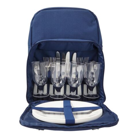 Sac à dos pique-nique en polyester 600D. bleu | sans marquage | non disponible | non disponible