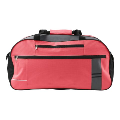Sac de sport/voyage en polyester 600D rouge | sans marquage | non disponible | non disponible