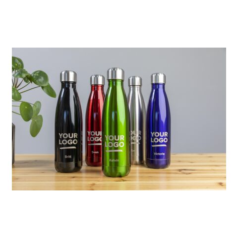 Bouteille isotherme double paroi en acier inoxydable - 500 ml vert | sans marquage | non disponible | non disponible