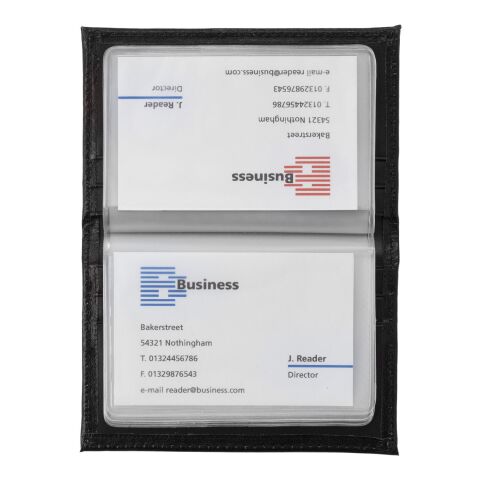 Etui porte-cartes en cuir noir | sans marquage | non disponible | non disponible