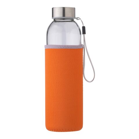 Bouteille en verre d'une contenance de 0,50 L. rouge | sans marquage | non disponible | non disponible