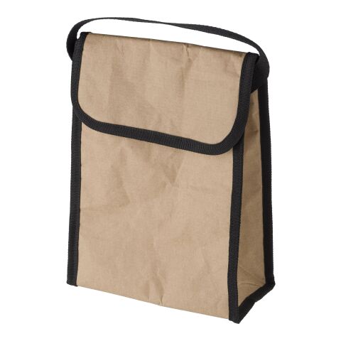 Lunch bag isotherme en papier laminé. marron | sans marquage | non disponible | non disponible